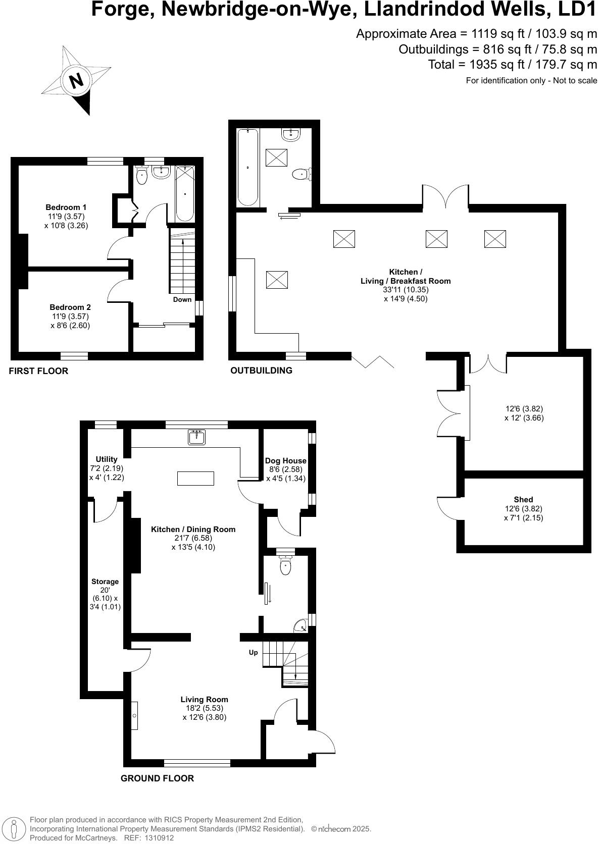 Newbridge-on-Wye, Llandrindod Wells, Powys floorplan