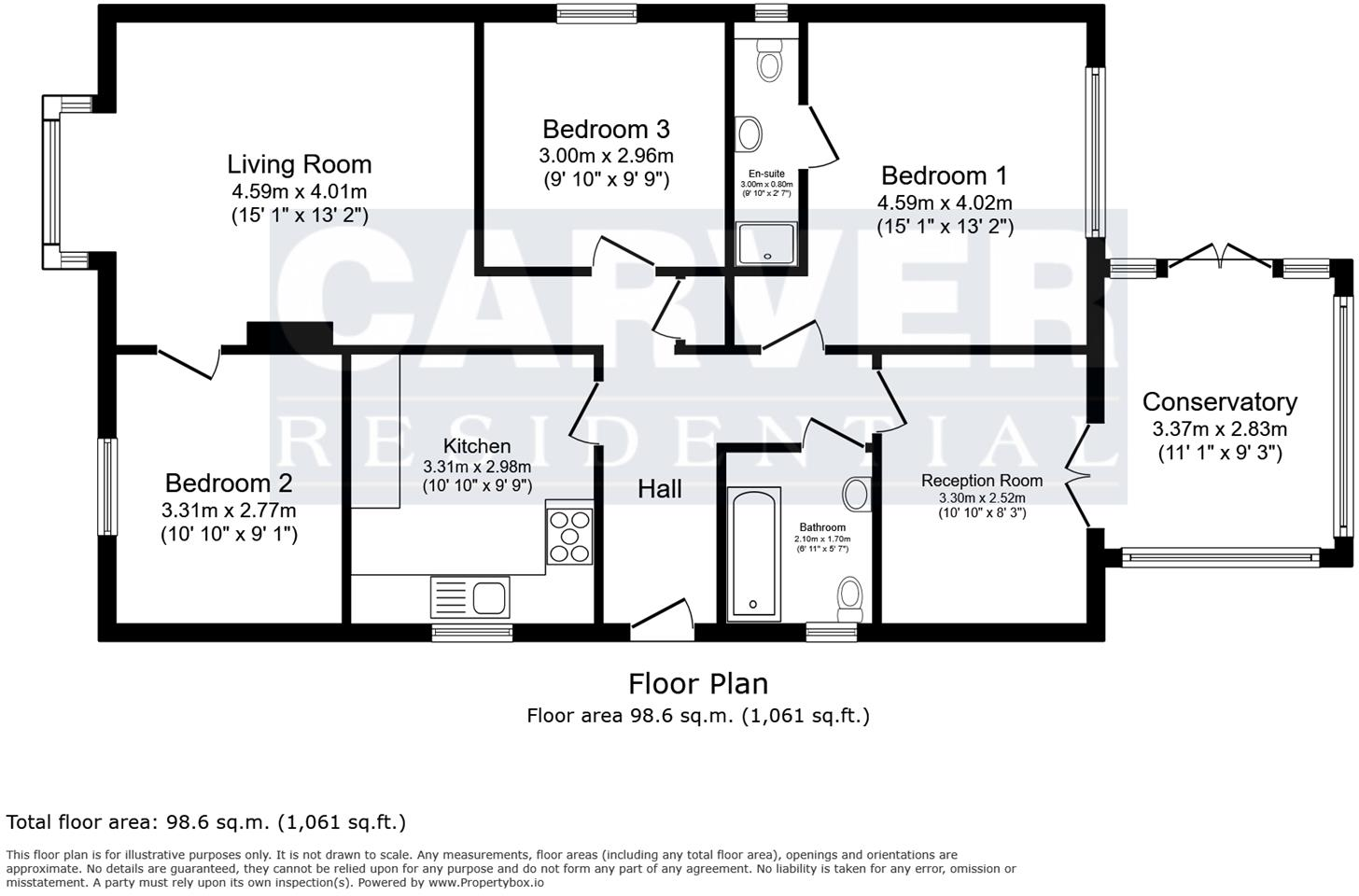 Piper Hill Close, Barton, Richmond floorplan