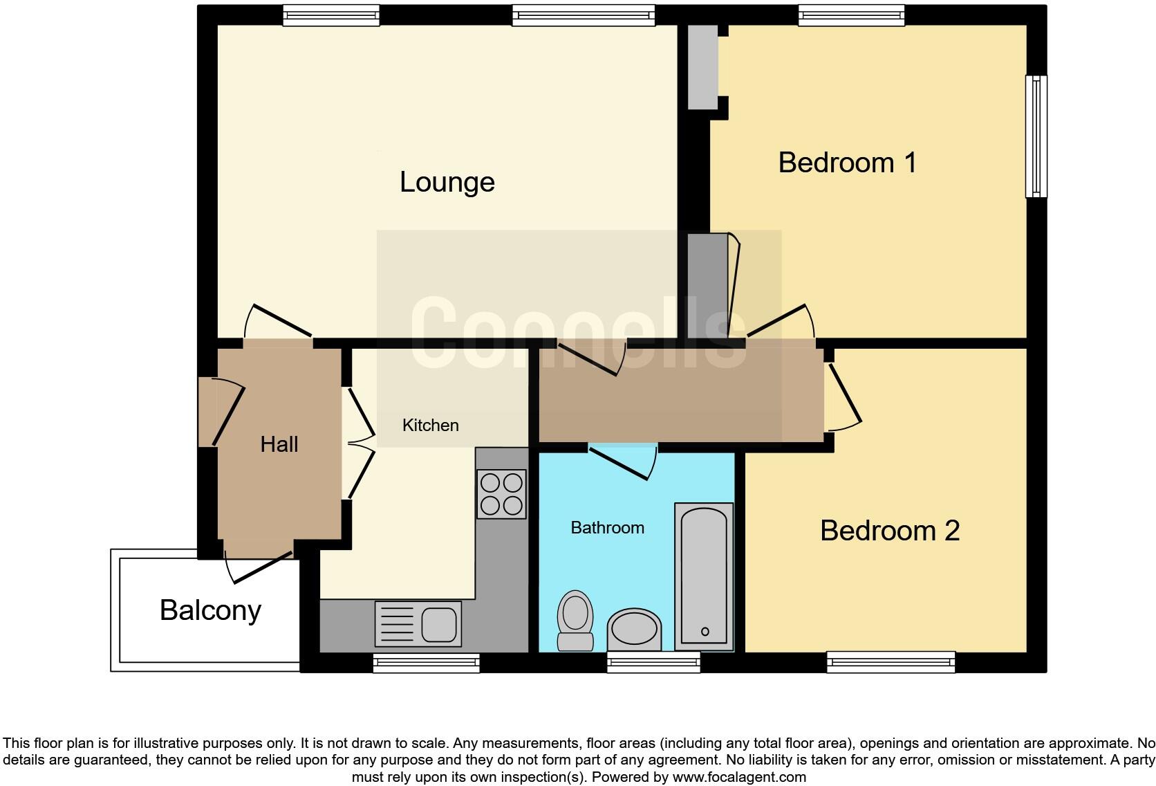 Lipstone Crescent, Plymouth floorplan