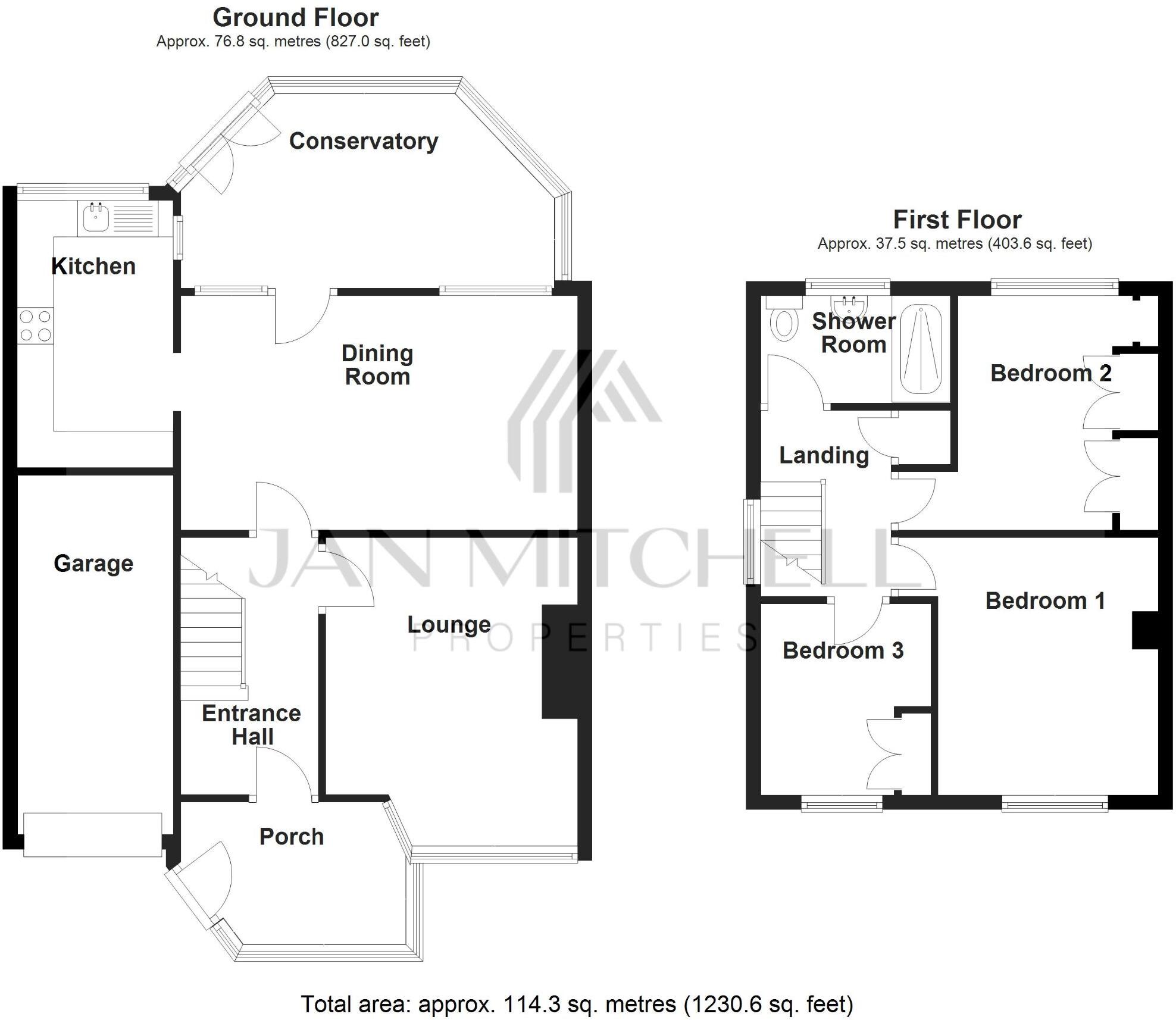 Hollinhill, Rowlands Gill floorplan