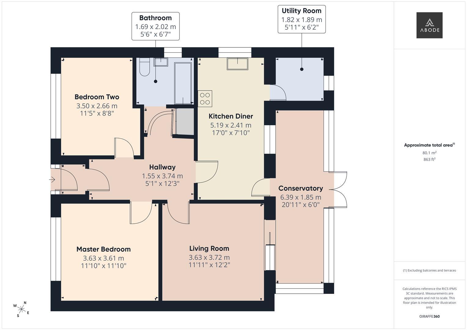 Rolleston Road, Burton-On-Trent floorplan