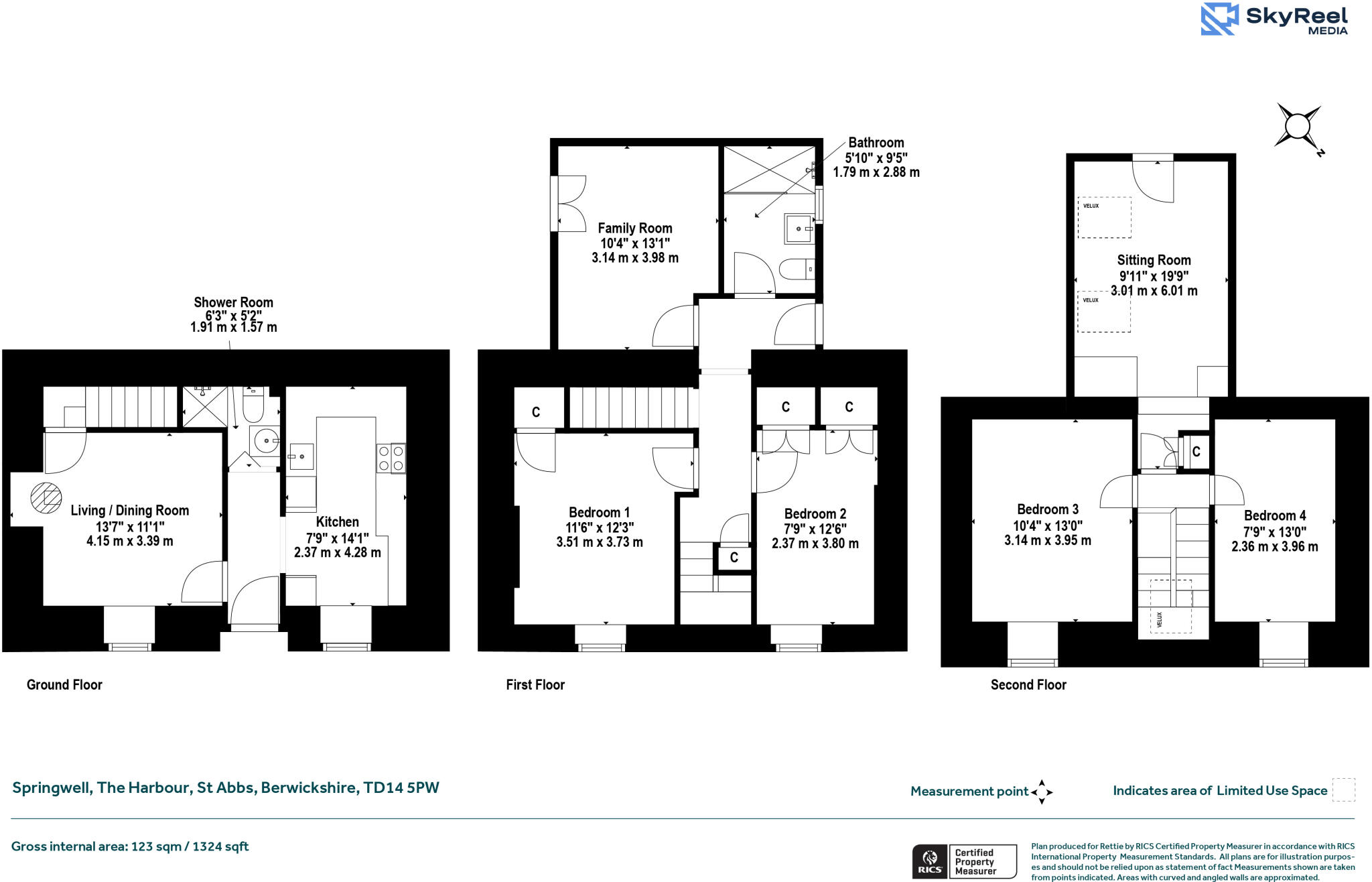 Springwell, The Harbour, St Abbs, Berwickshire floorplan