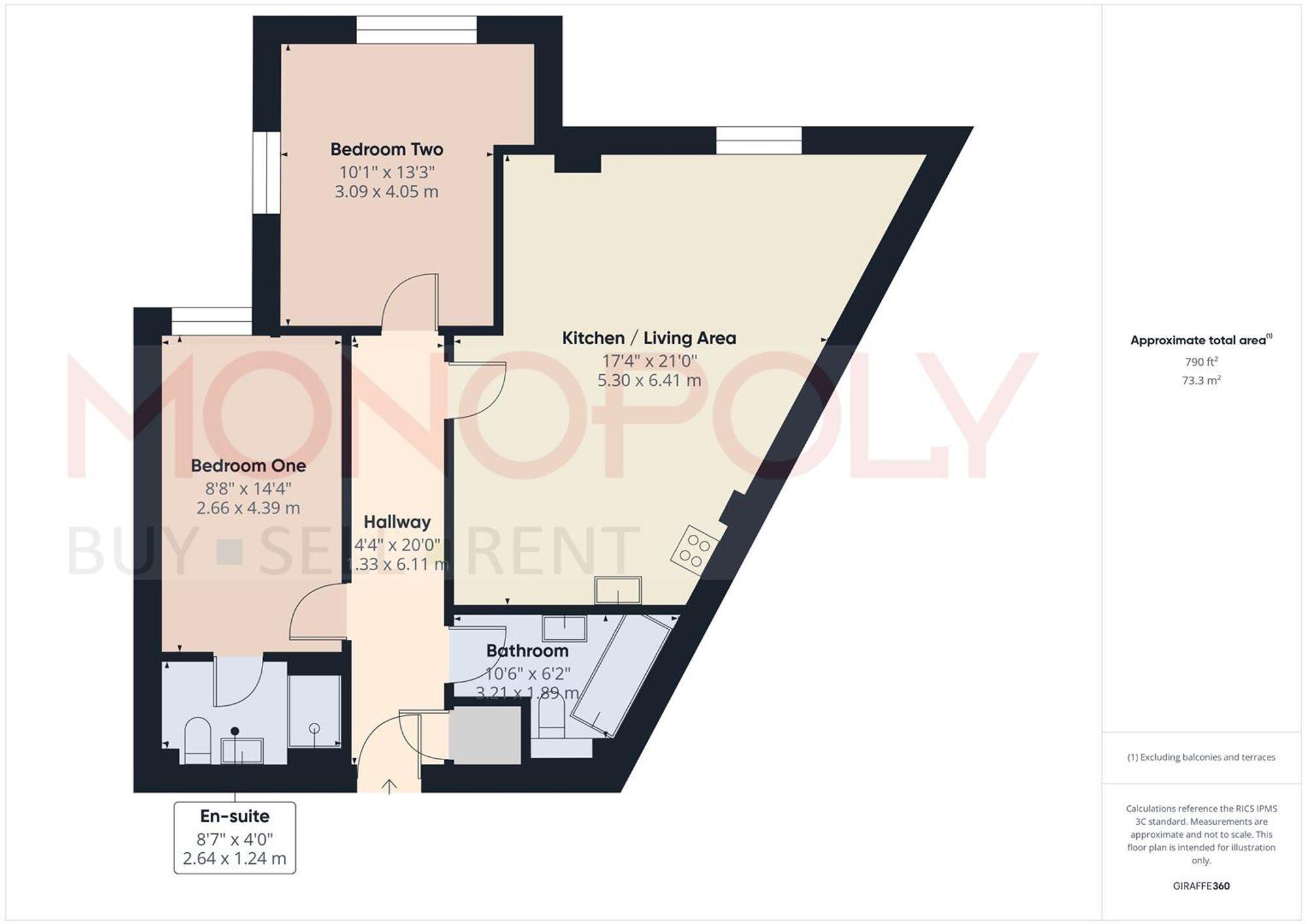 St. Giles Court, Wrexham, LL13 floorplan
