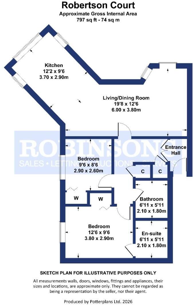 Robertson Court, Chester Le Street floorplan