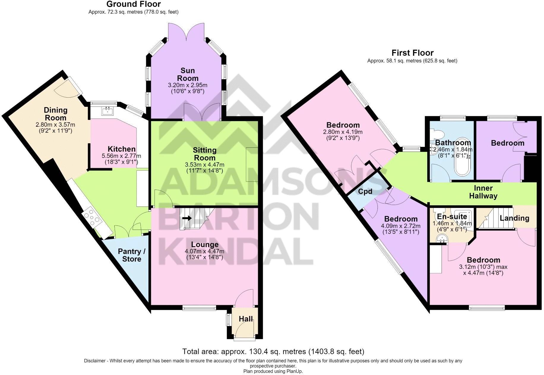Hall Fold, Whitworth, OL12 floorplan