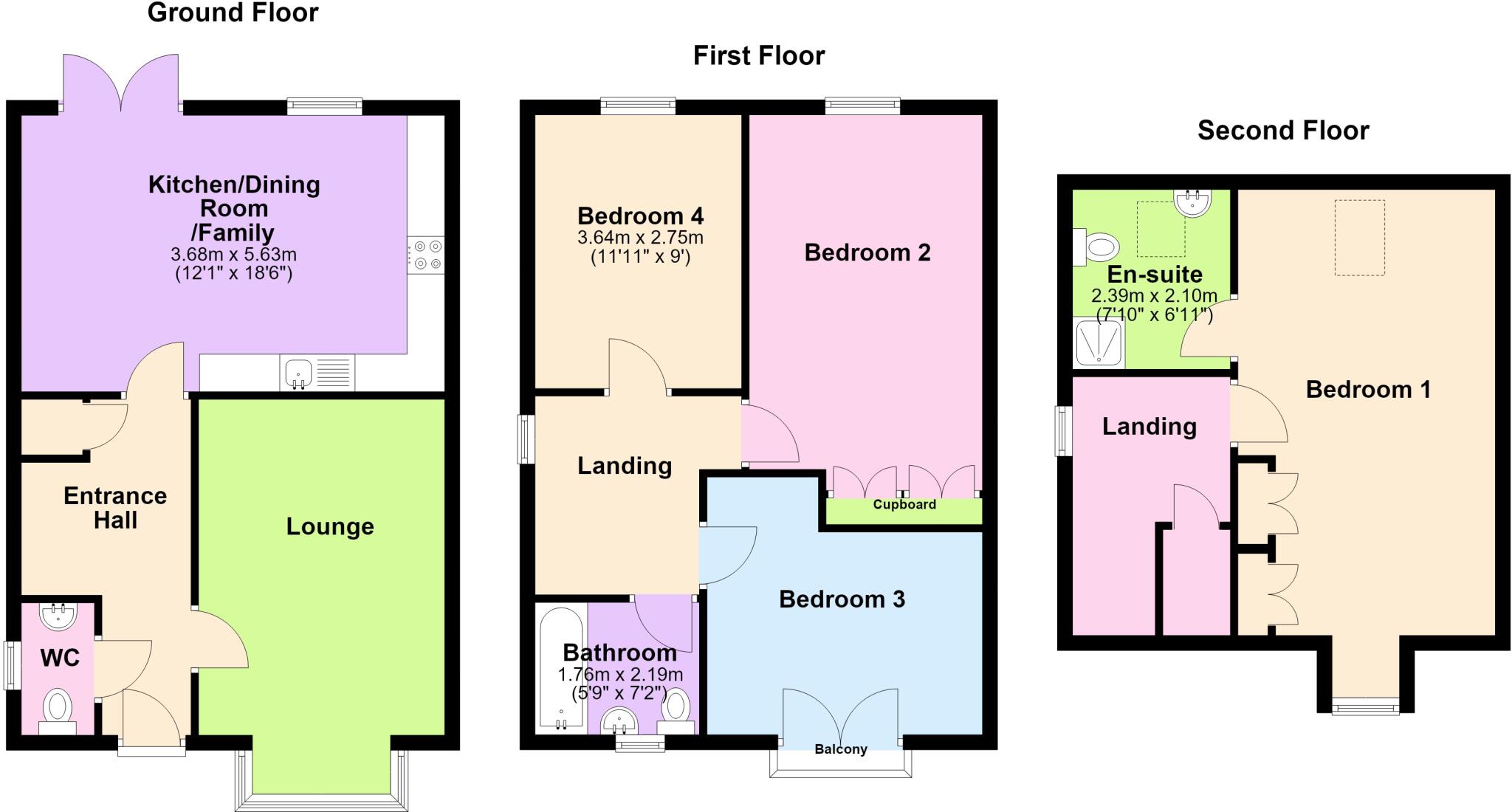 Heacham Road, Hampton Beach, Peterborough floorplan