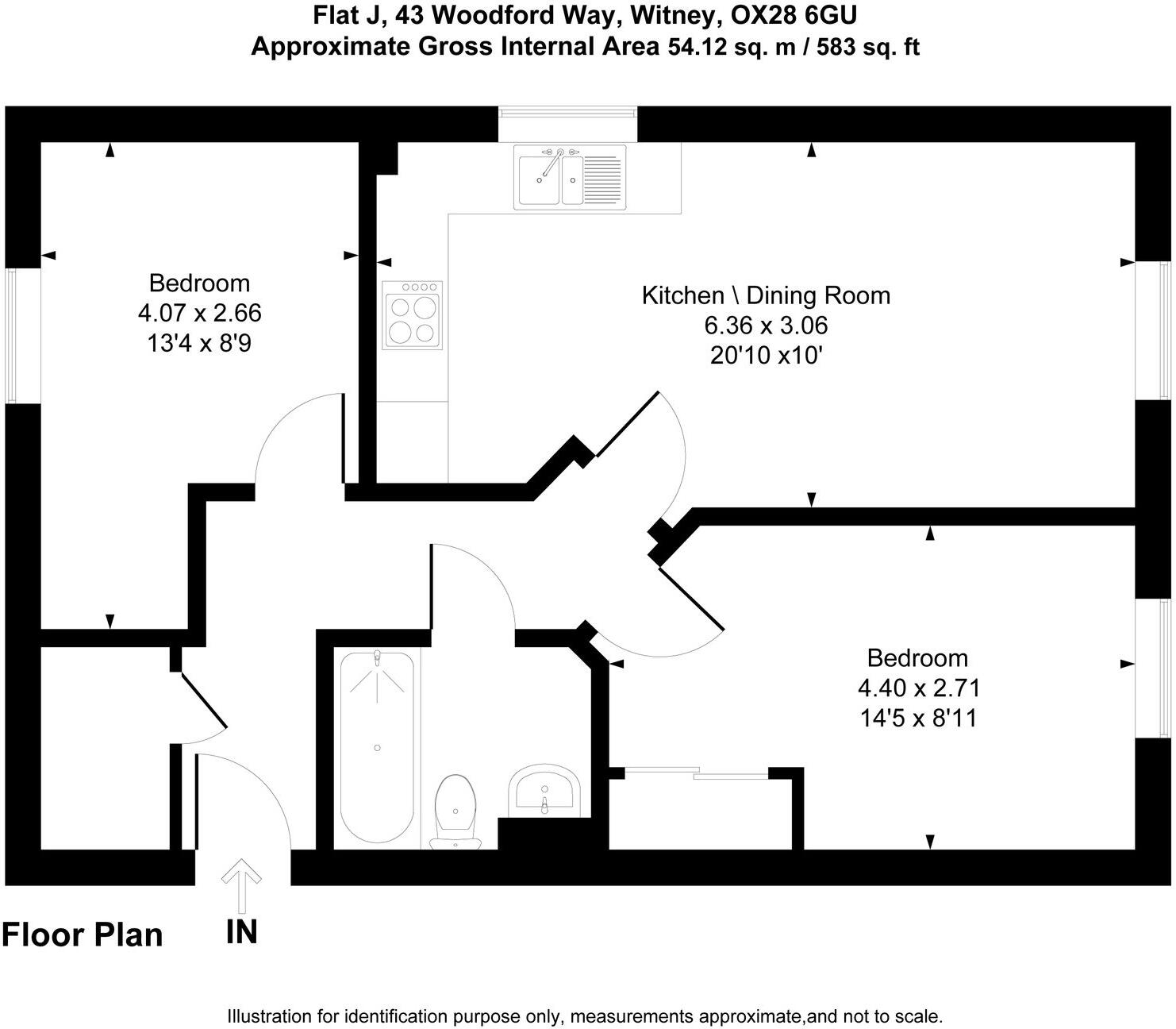 Woodford Way, Witney, OX28 floorplan