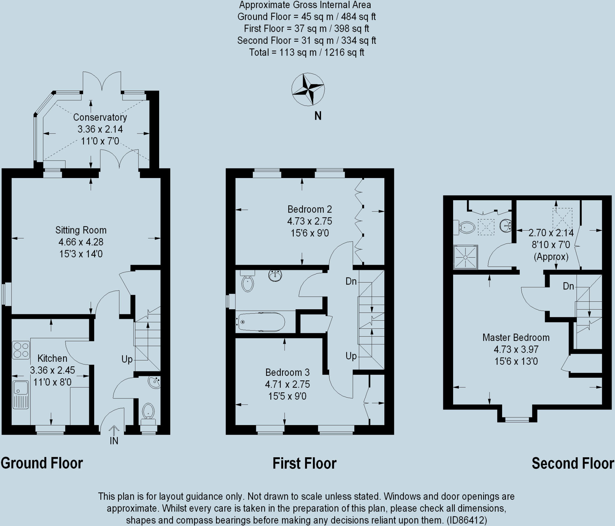 Ashdale Avenue, Witney, Oxfordshire floorplan