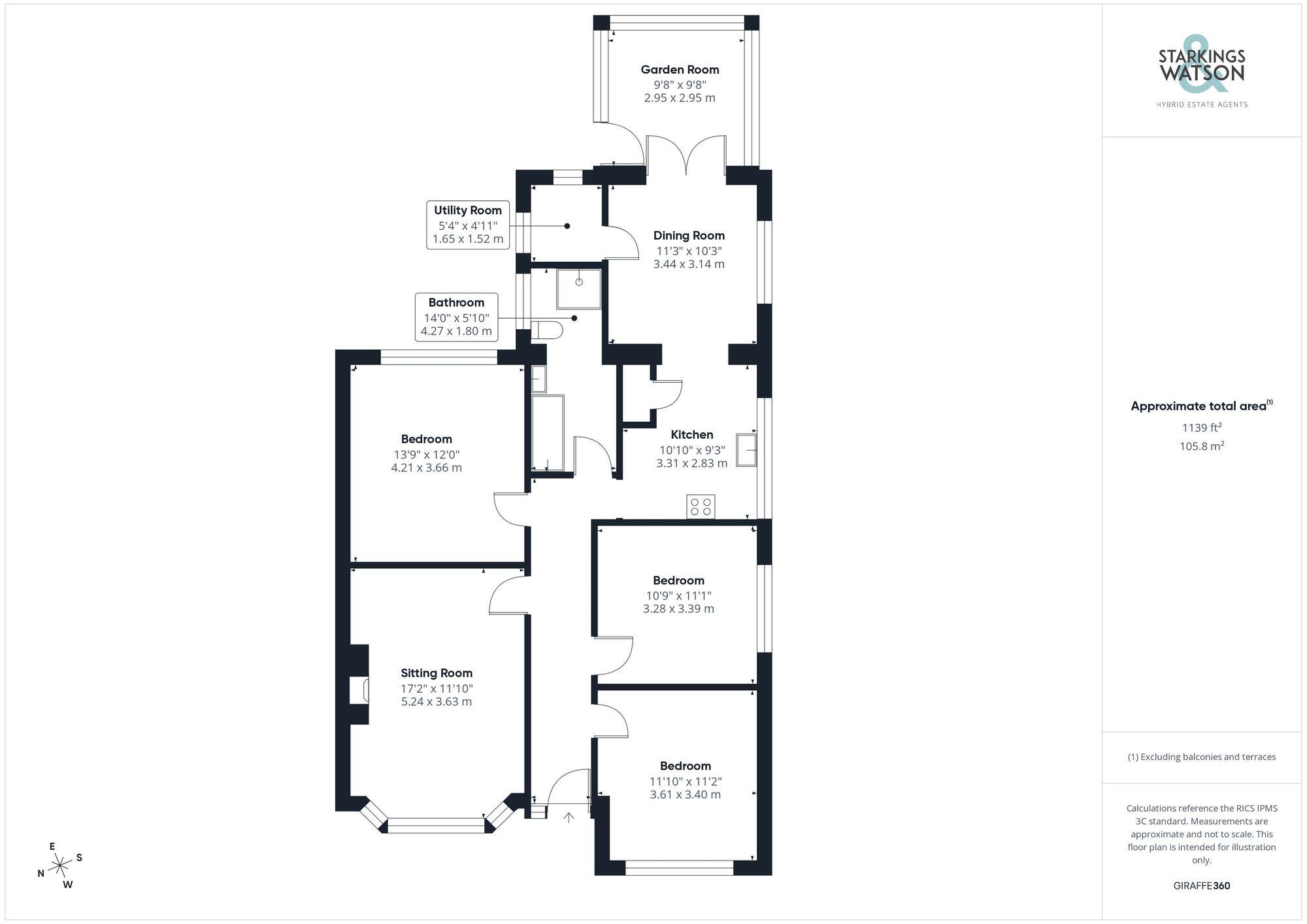 Glenda Road, Costessey, Norwich floorplan