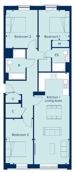 East Street, Farnham, Surrey GU9 7UA floorplan