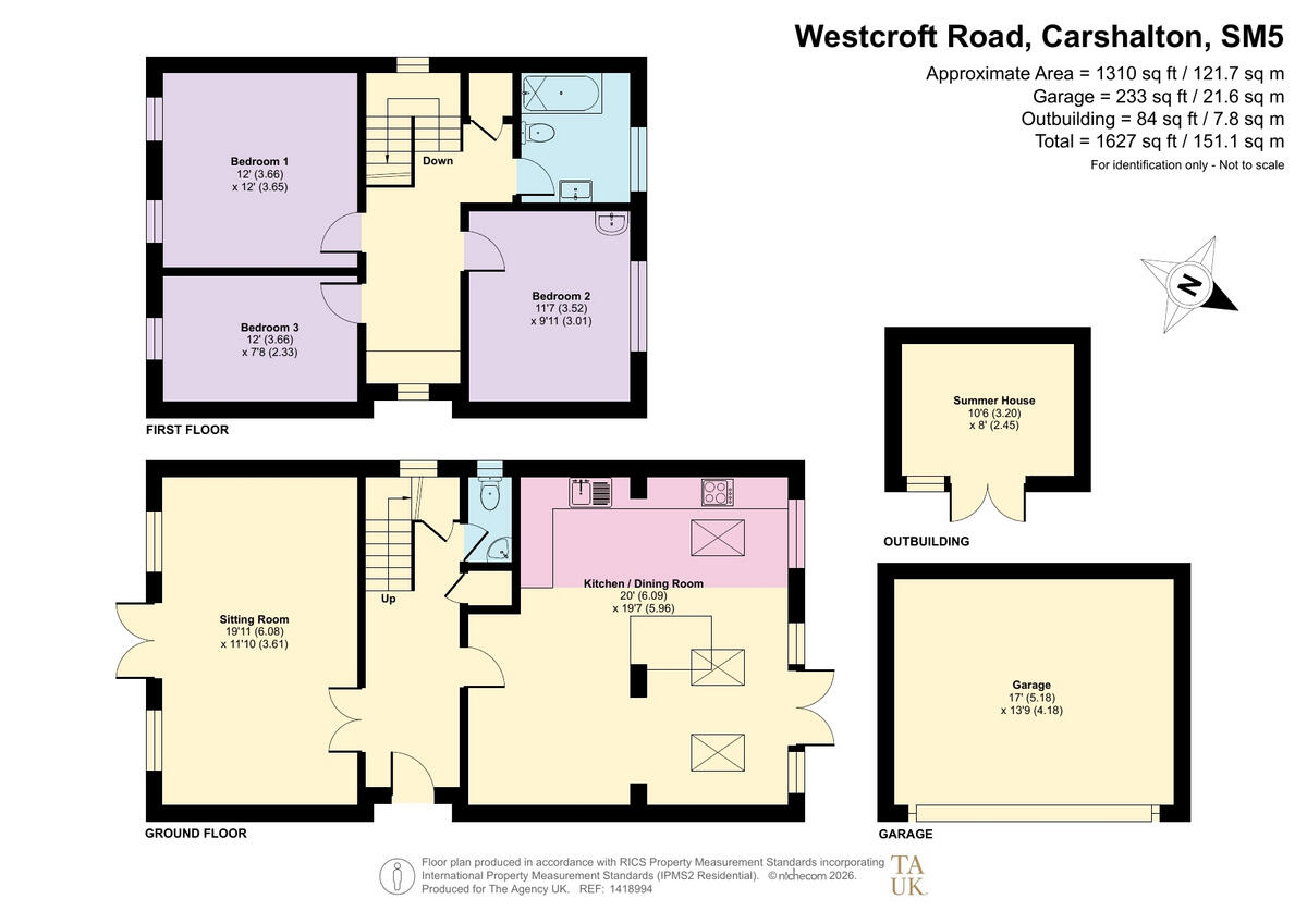 Westcroft Road, Carshalton, SM5 floorplan