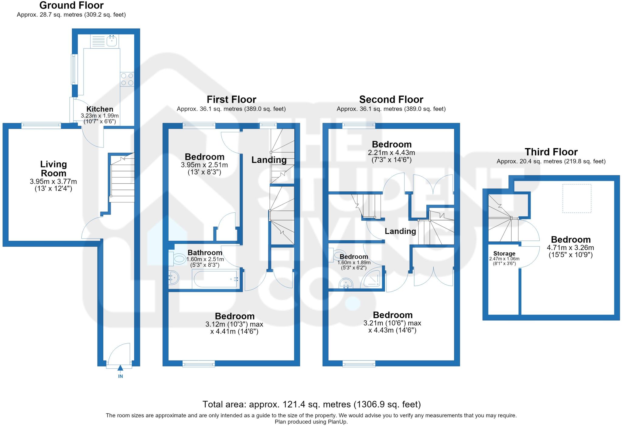 Mansfield Road, City Centre floorplan