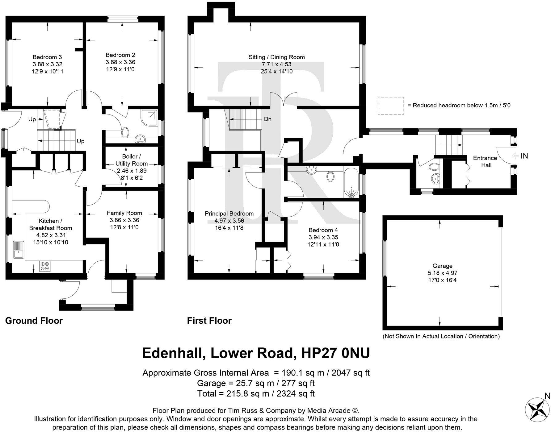 Lower Road, Loosley Row, HP27 floorplan