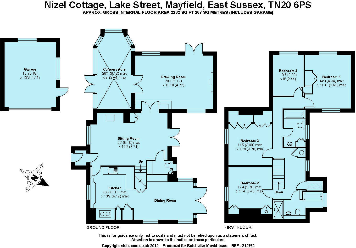 Lake Street, Mayfield floorplan