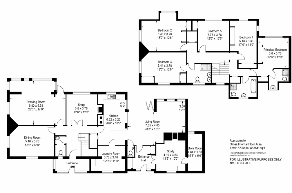 Sharvells Road, Milford on Sea, Lymington, Hampshire, SO41 floorplan