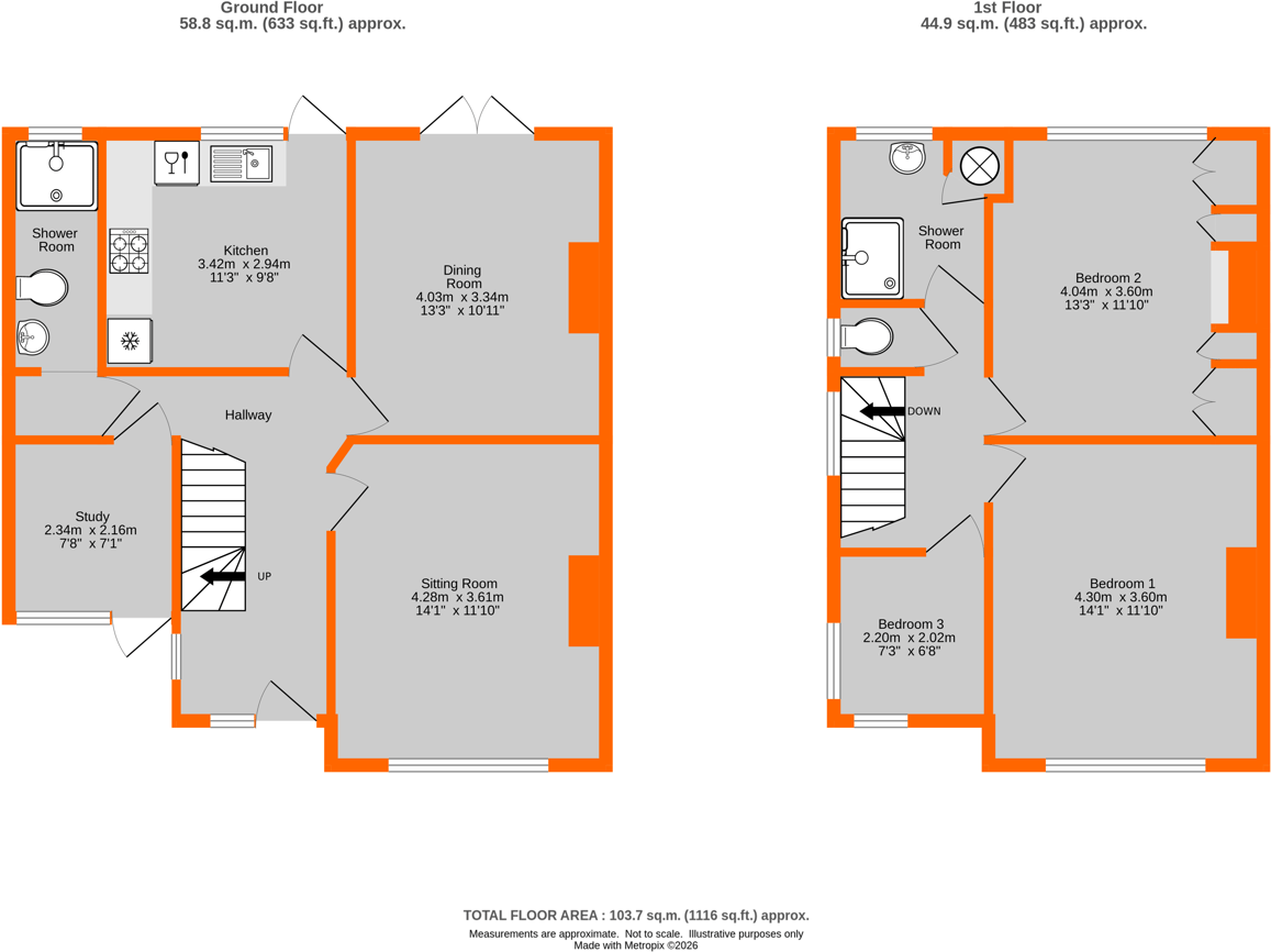 Pickhurst Rise, West Wickham, BR4 floorplan