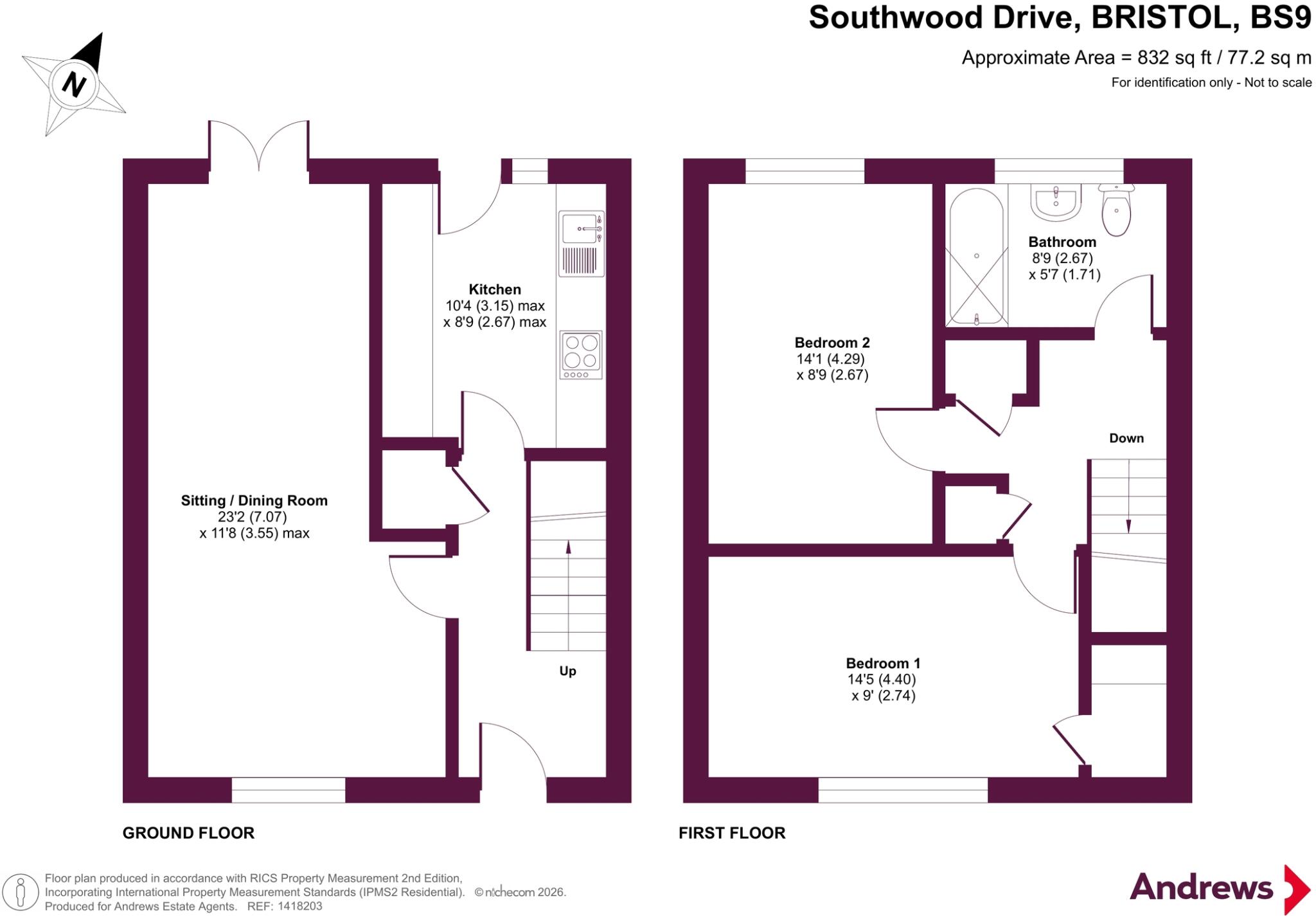 Southwood Drive, BRISTOL, BS9 floorplan