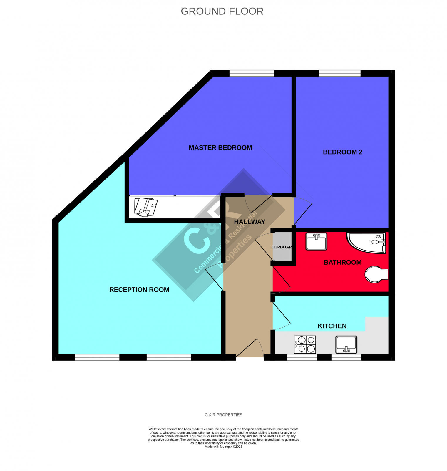 Kielder Square, Eccles New Road, Salford, M5 4UL floorplan
