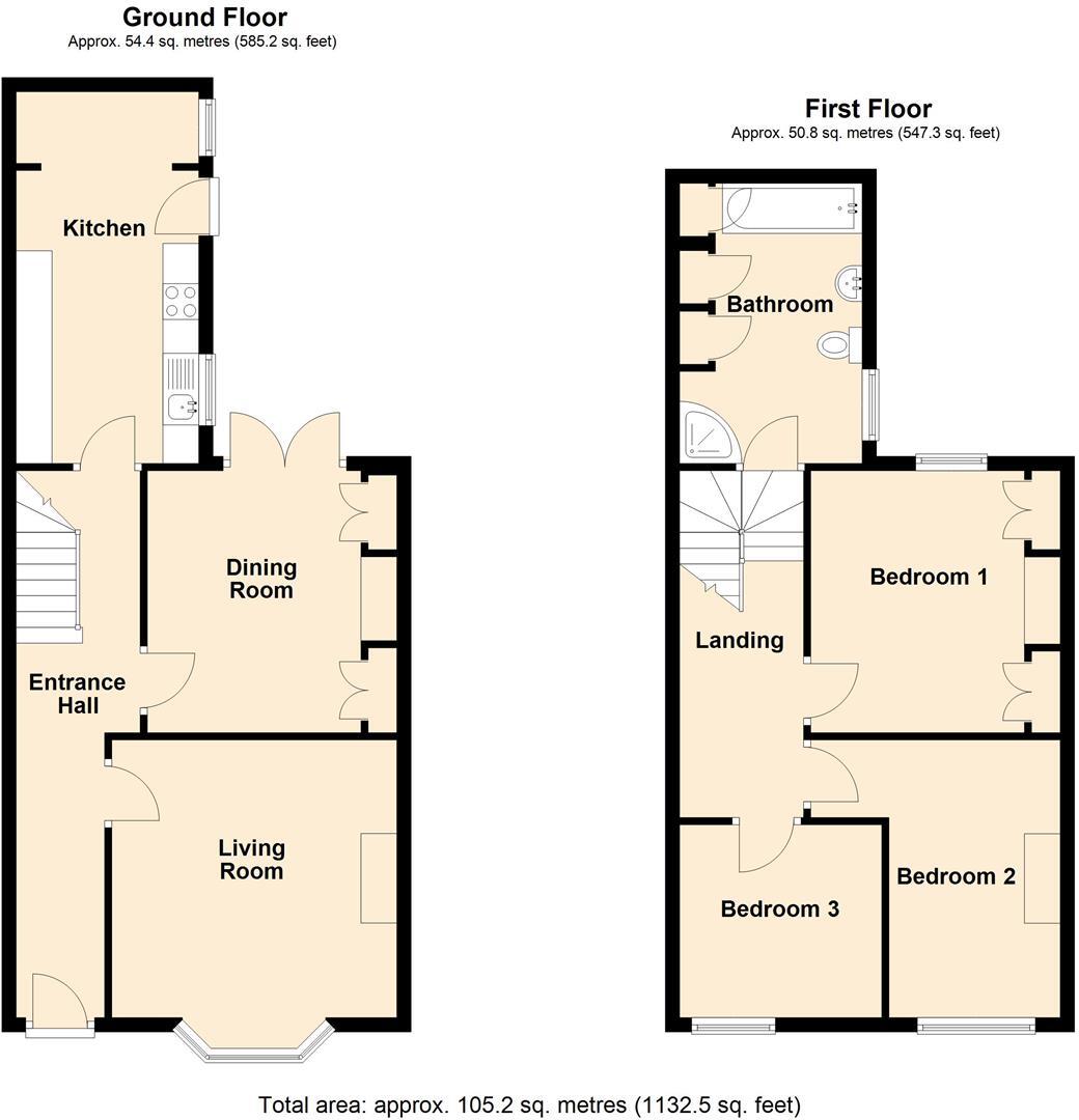 Kidgate, Louth, LN11 floorplan