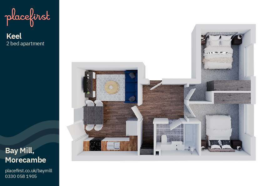 Bold Street, Heysham, Lancashire floorplan