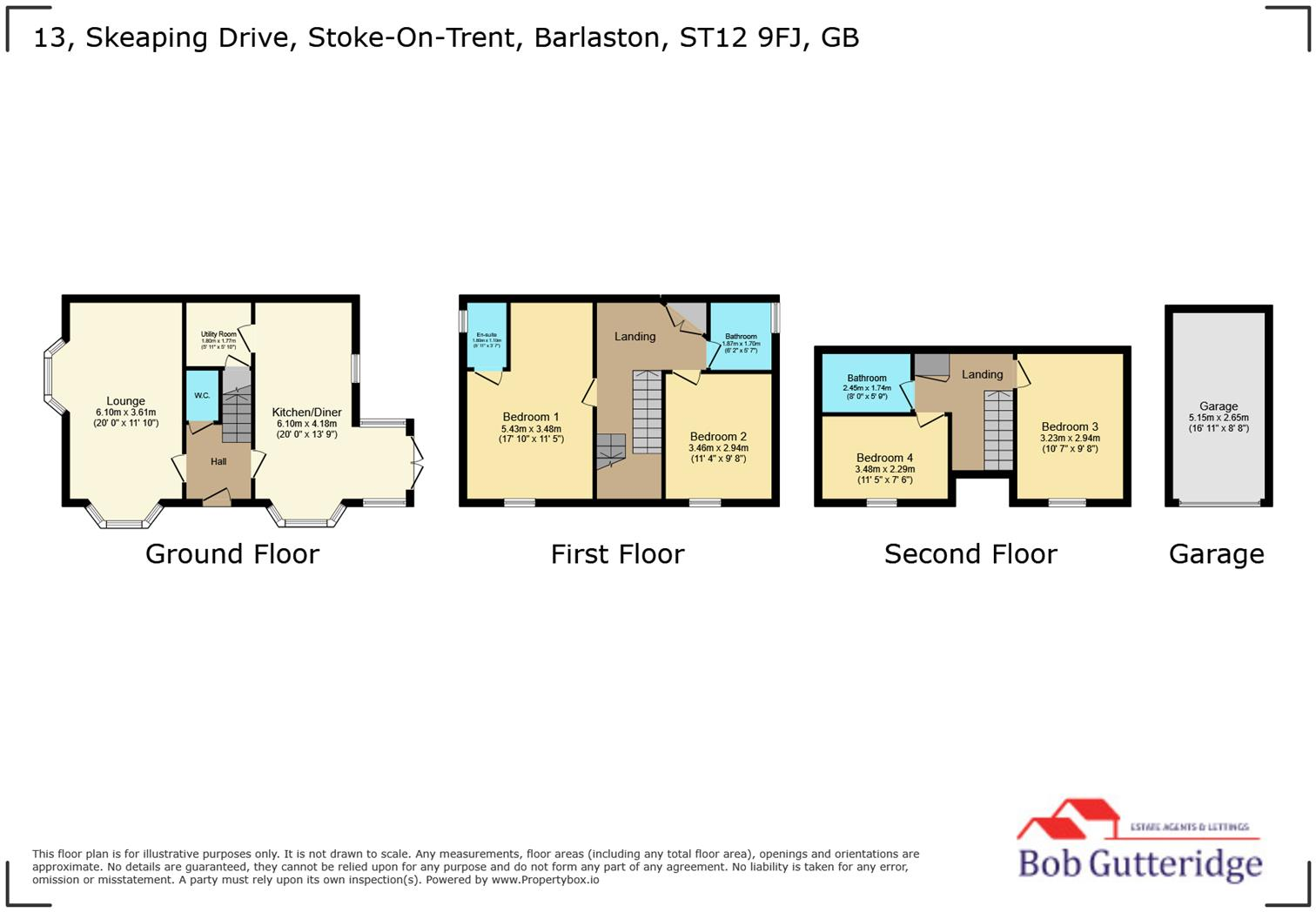 Skeaping Drive, Barlaston, Stoke-On-Trent floorplan