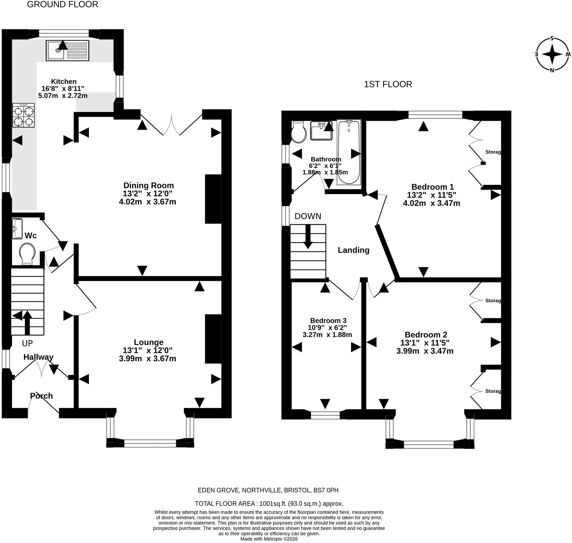 Eden Grove, Northville, Bristol floorplan