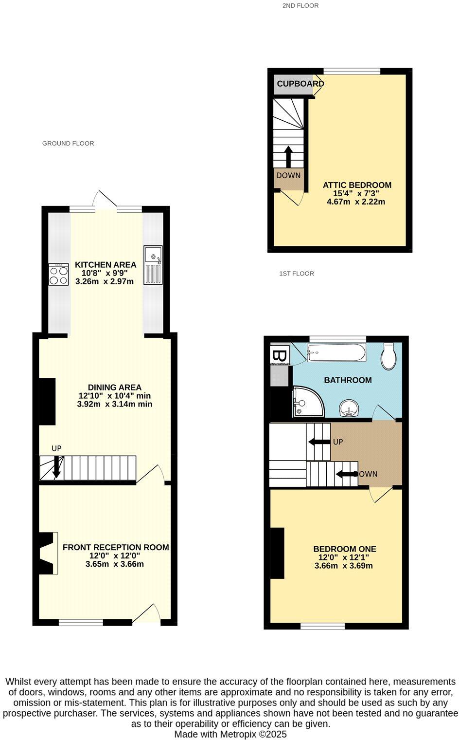 Habberley Street, Kidderminster, Worcestershire floorplan