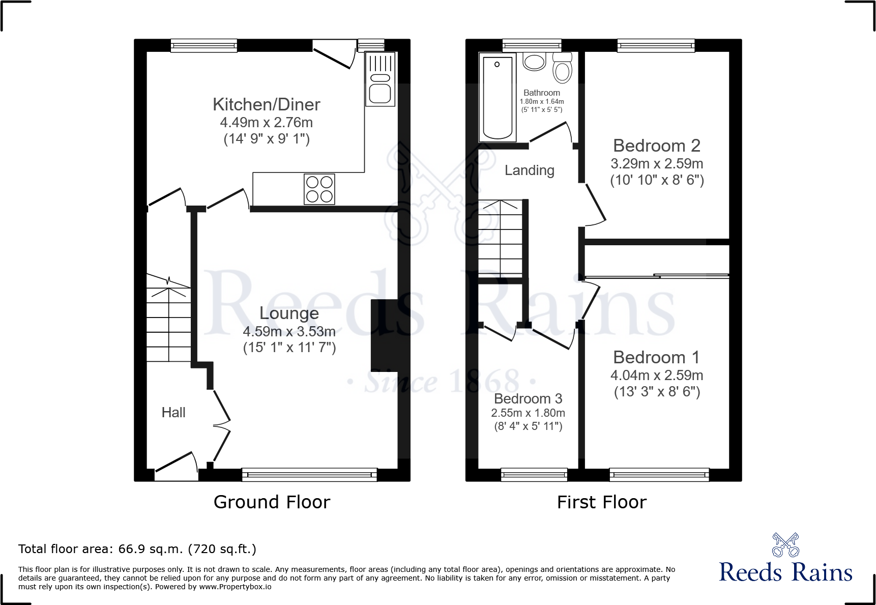 Hollington Way, Wigan, Greater Manchester, WN3 floorplan