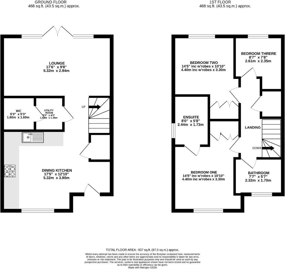 Waterfield Road, Malpas floorplan