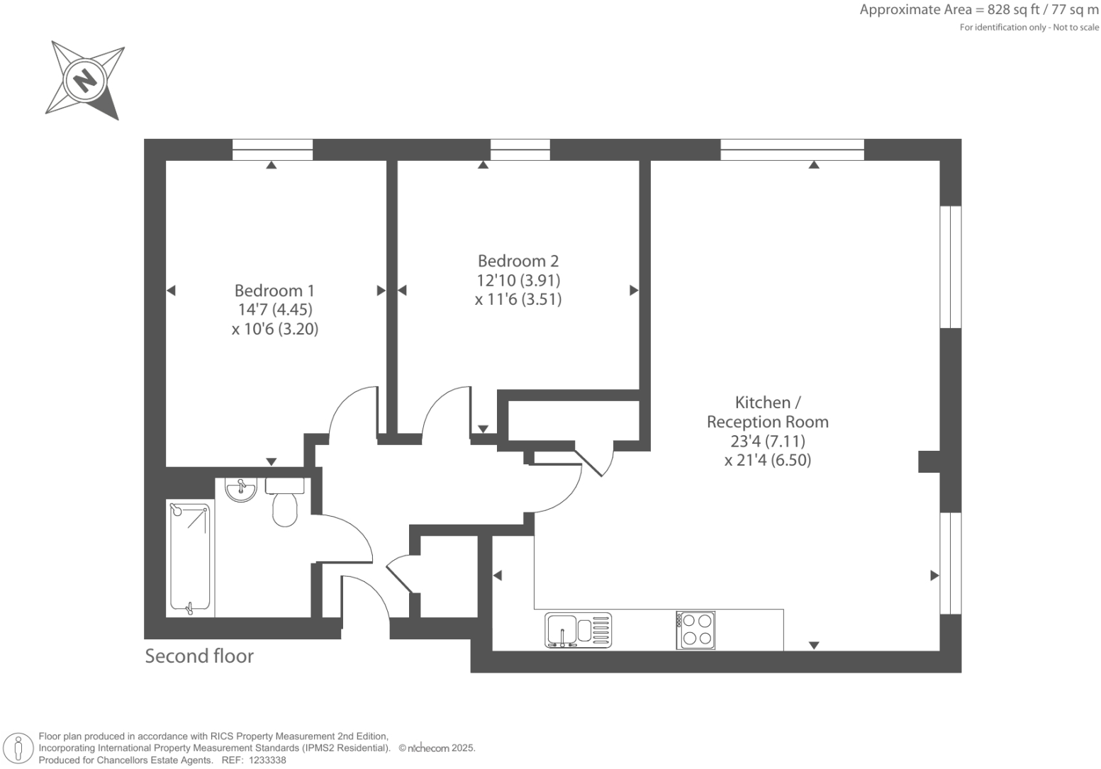 Chatham Place, Reading floorplan