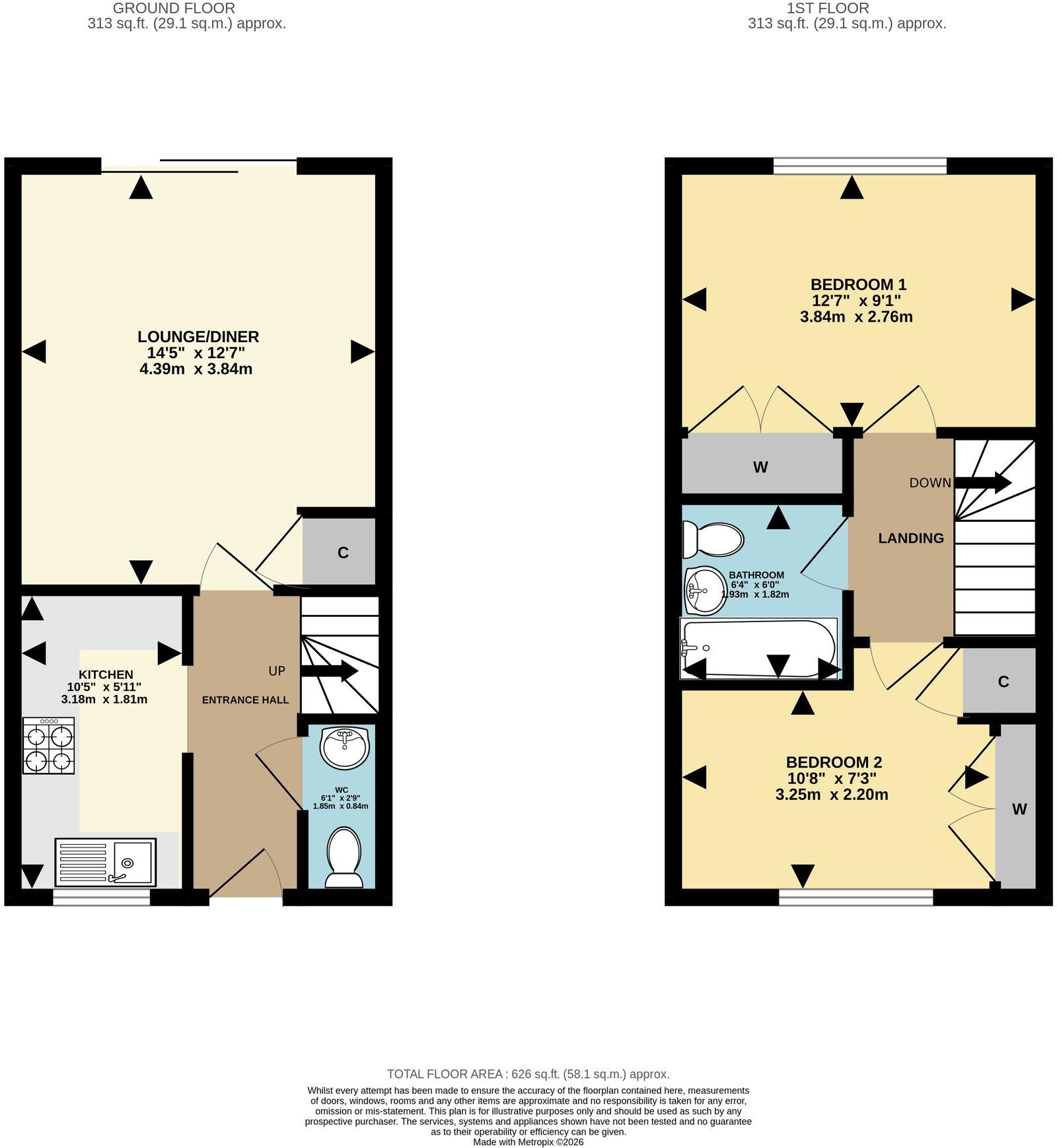 Anatase Close, Sittingbourne, ME10 floorplan