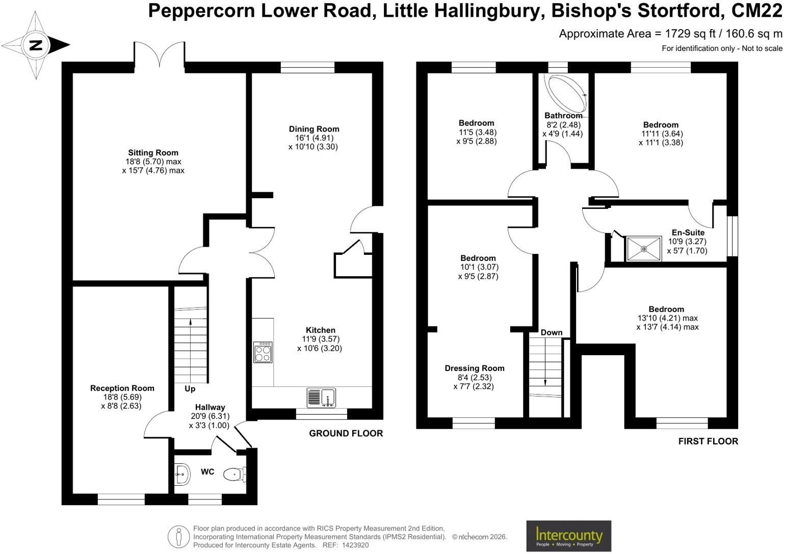 Lower Road, Little Hallingbury, Bishop's Stortford, Essex, CM22 floorplan