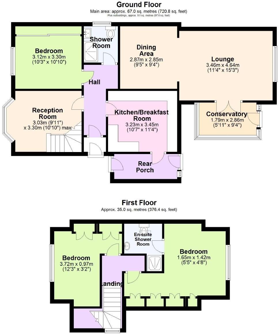 Cattistock Road, Bournemouth, Dorset, BH8 floorplan