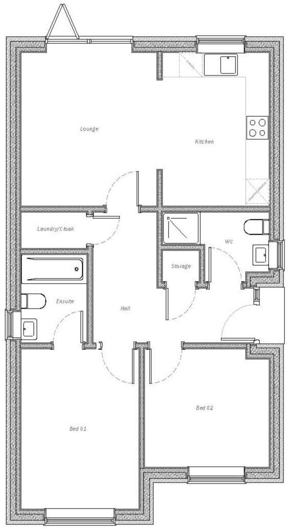Plot 24, Torbay Park, Scartho floorplan