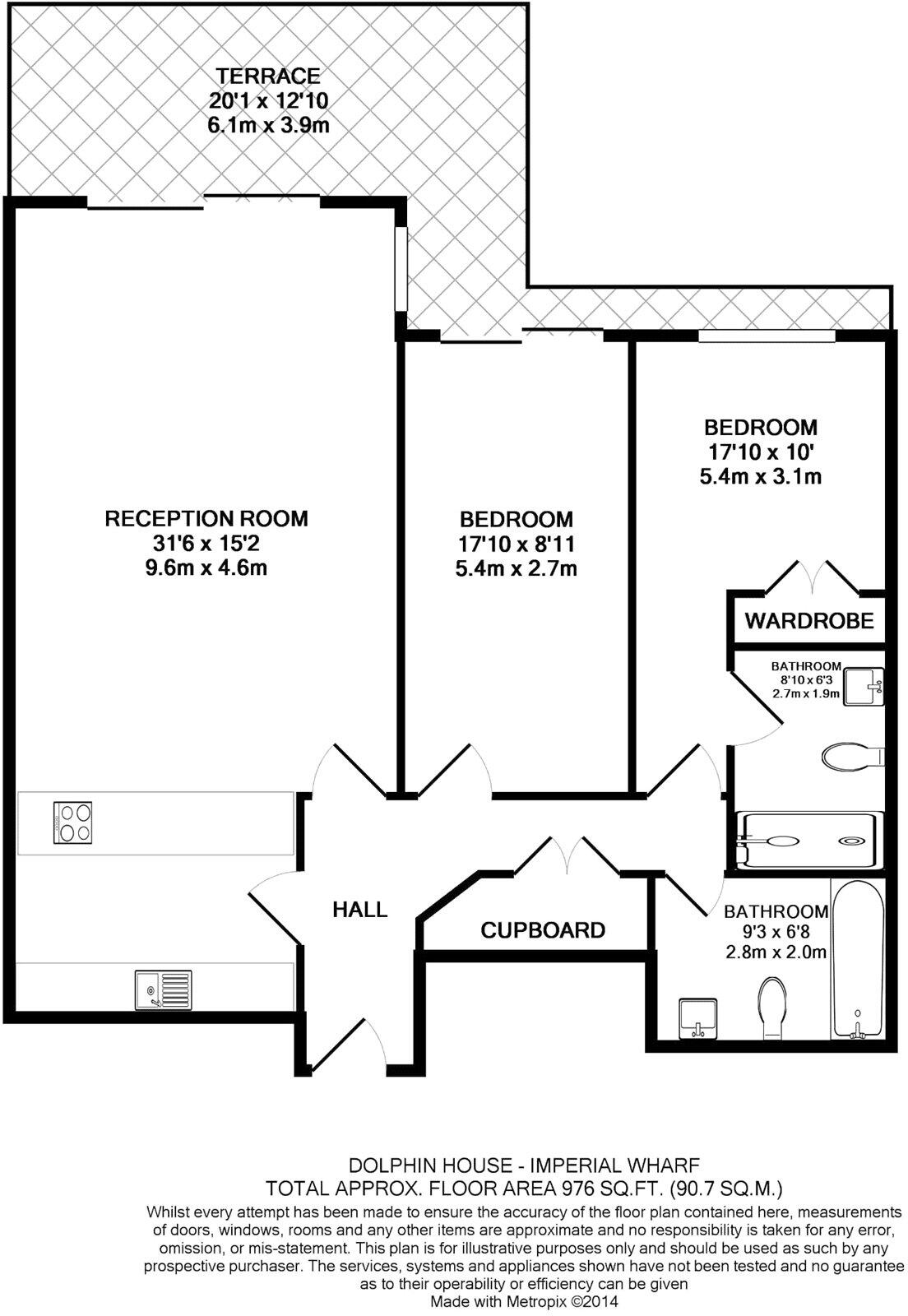 Lensbury Avenue, London, SW6 floorplan