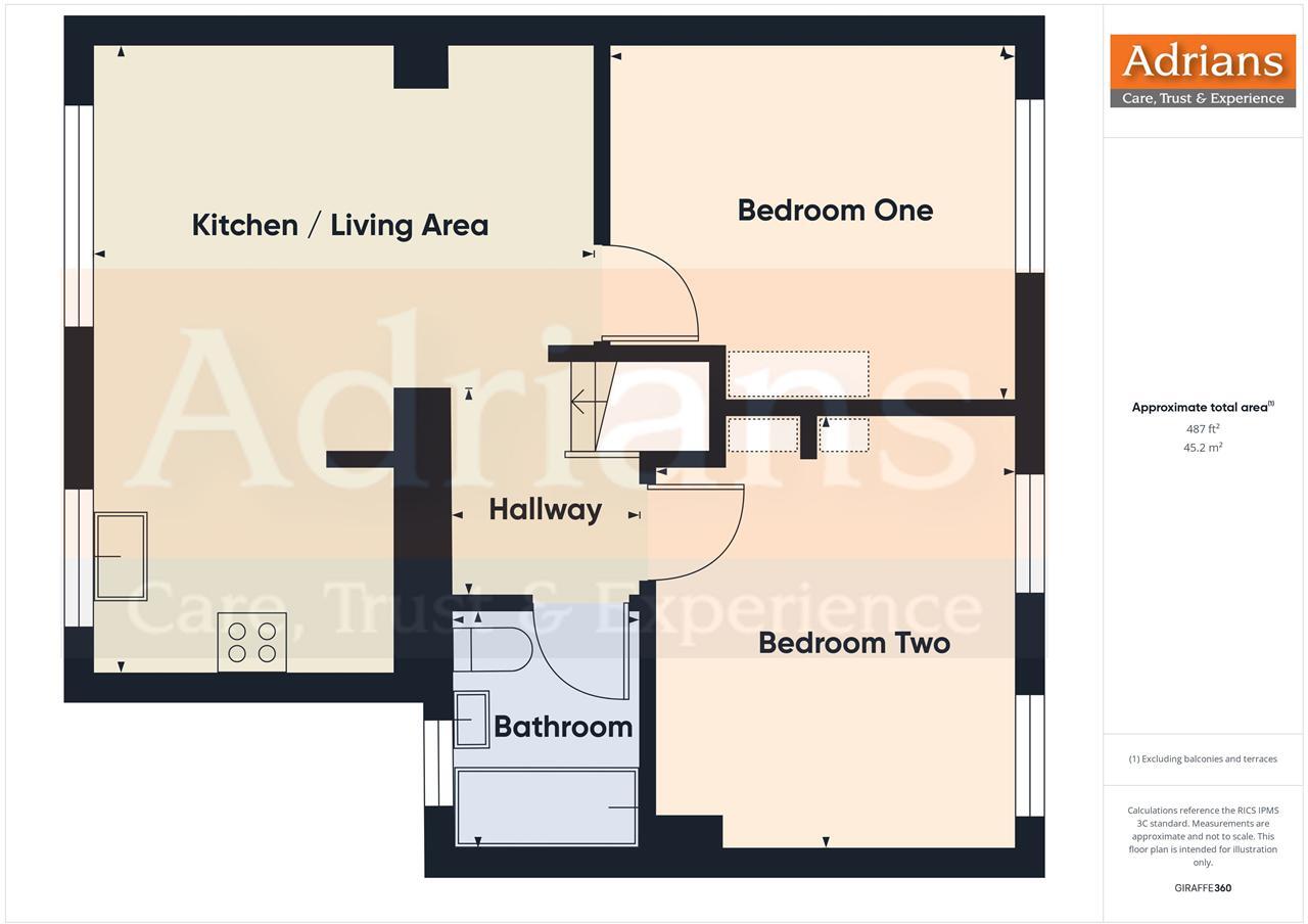 Mendip Road, CM1 floorplan