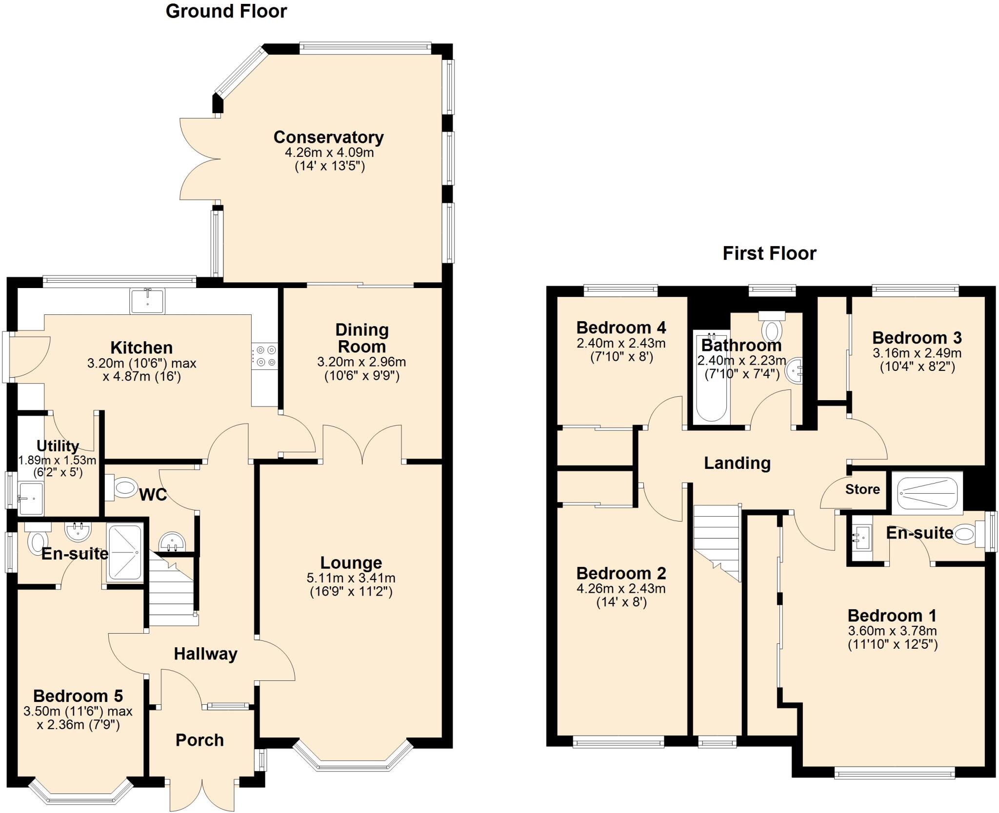Christ Church Grove, Walsall, WS1 floorplan