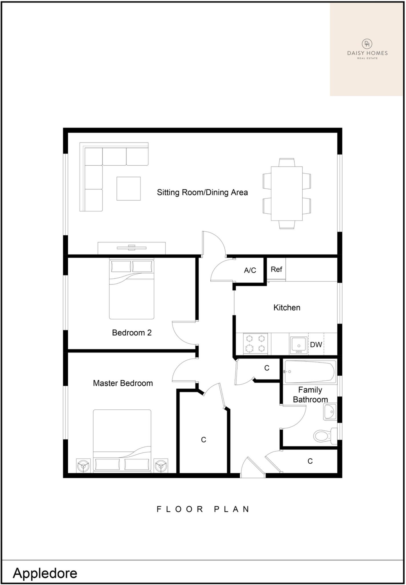 Appledore, Bideford floorplan