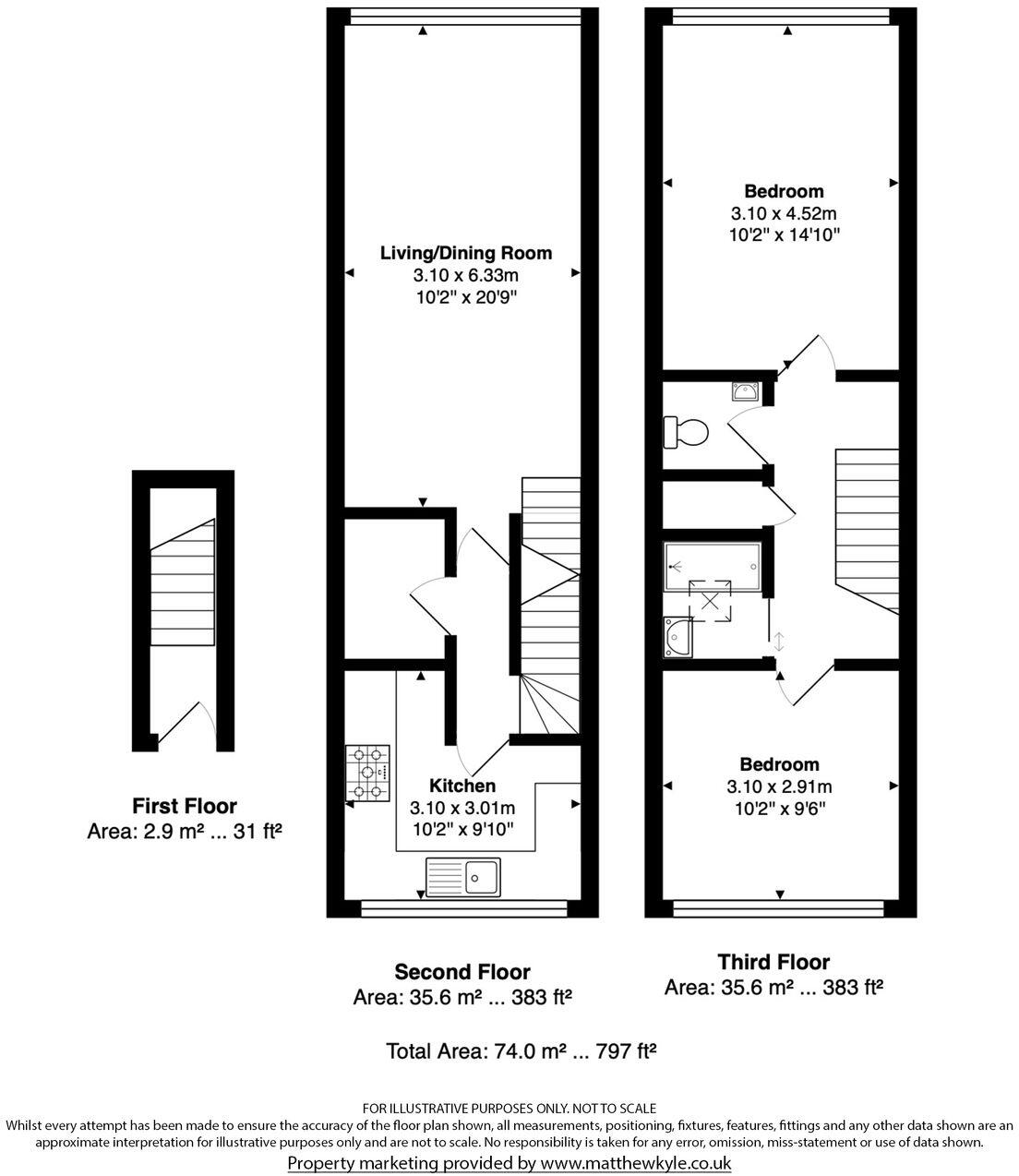 Crib Street, Ware, SG12 floorplan