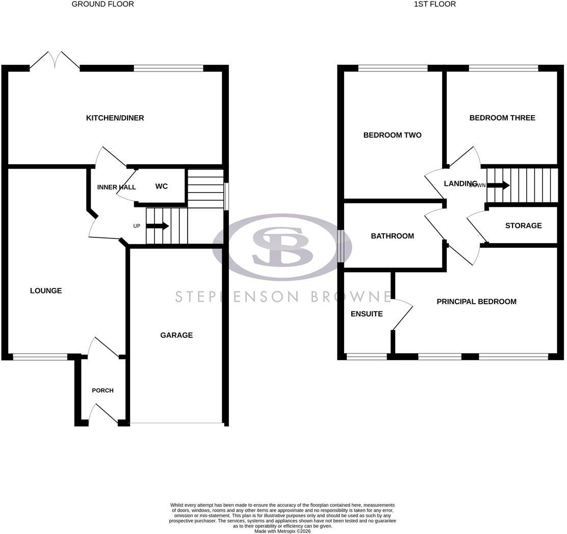 Farrell Drive, Alsager floorplan