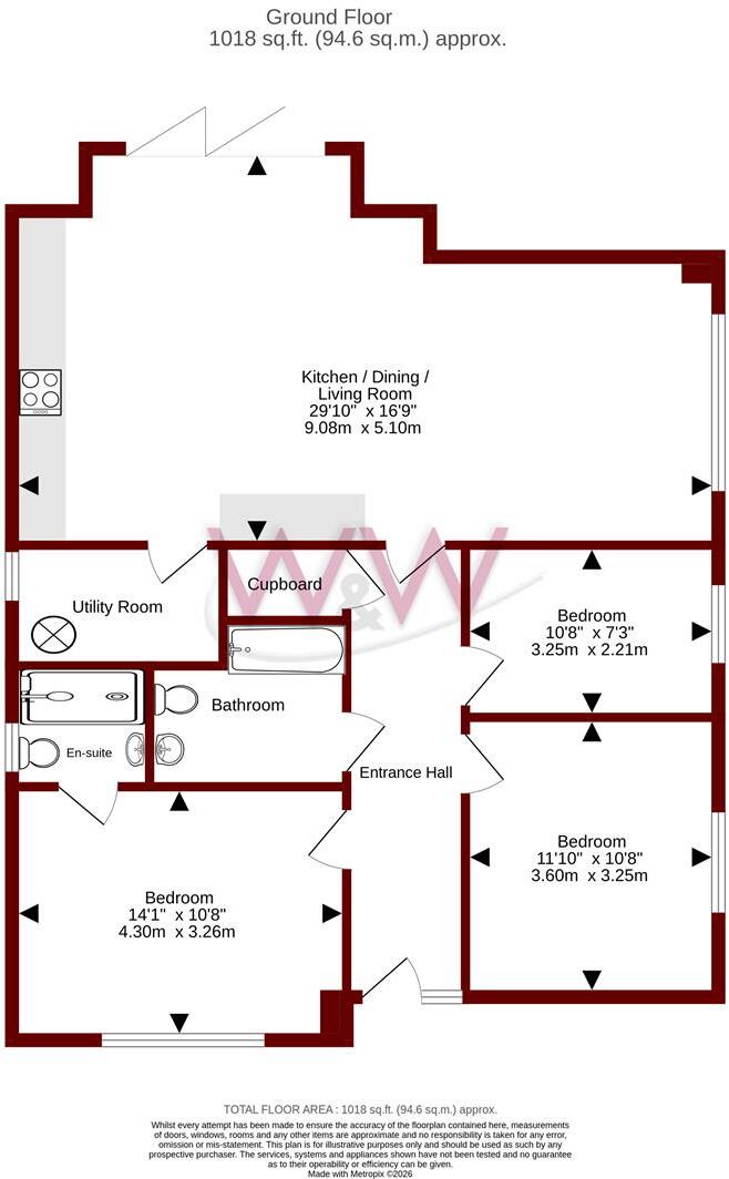 Segensworth Road, Titchfield Park floorplan