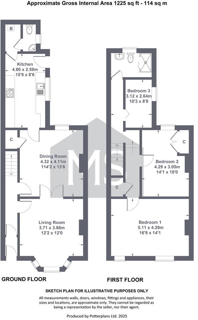 11, Middlecave Road, Malton floorplan
