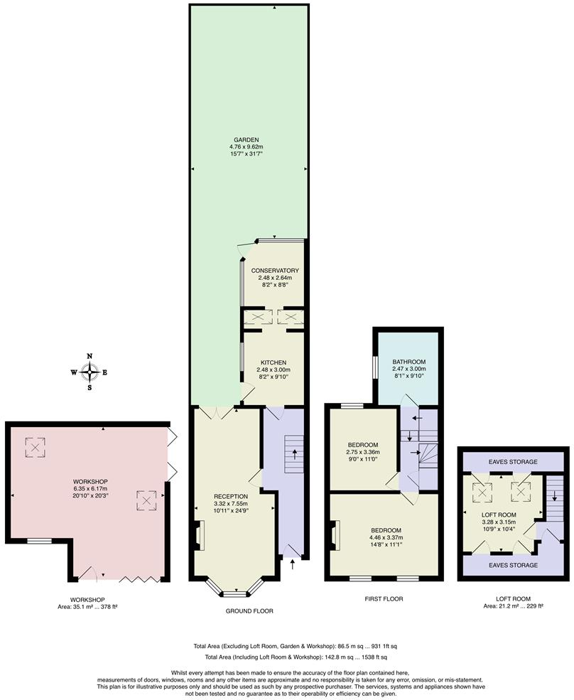 Gloucester Road, Walthamstow floorplan