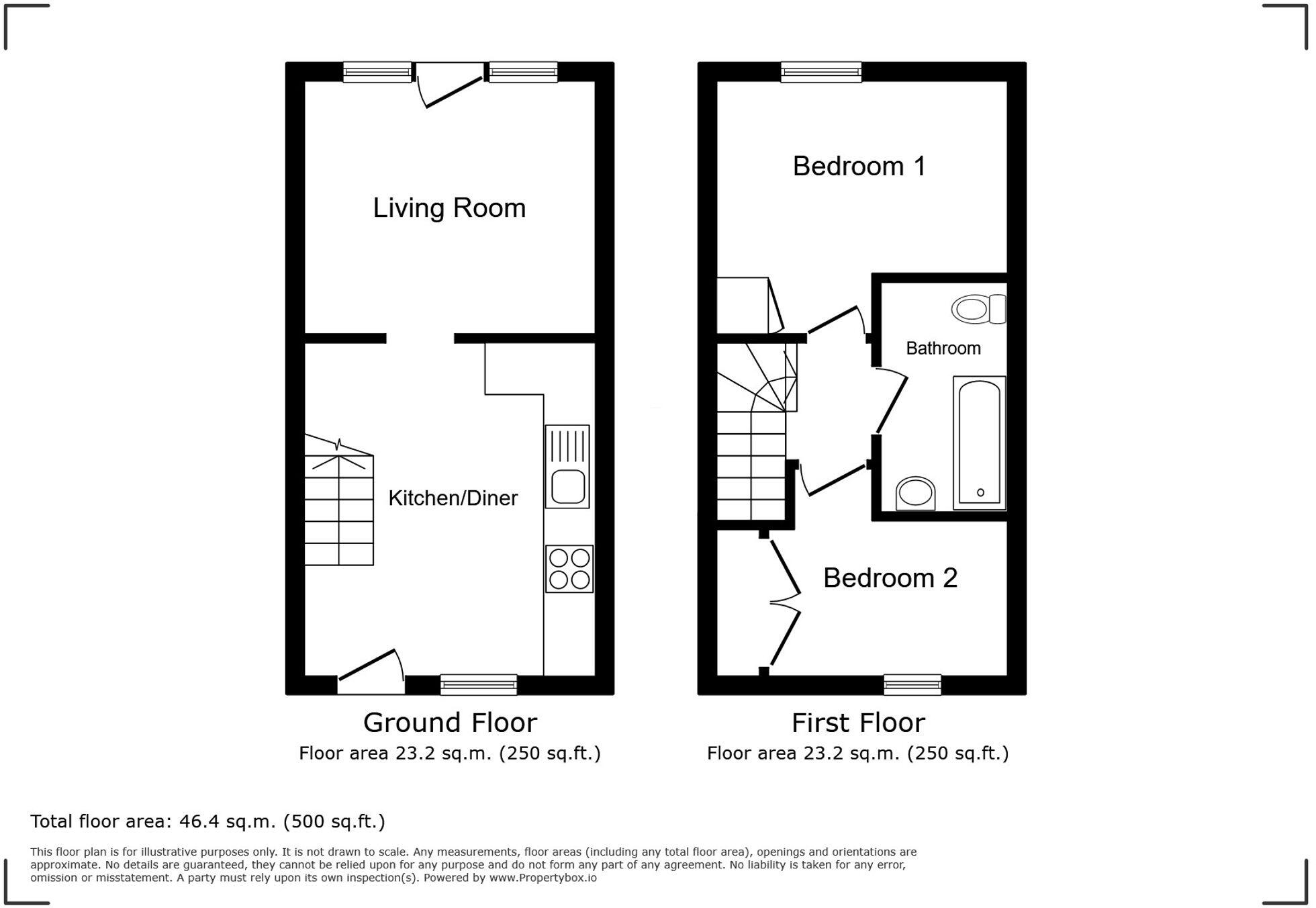 Maybrook, Chineham, RG24 floorplan