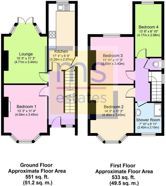 Welby Avenue, Lenton, Nottingham, NG7 1QL floorplan