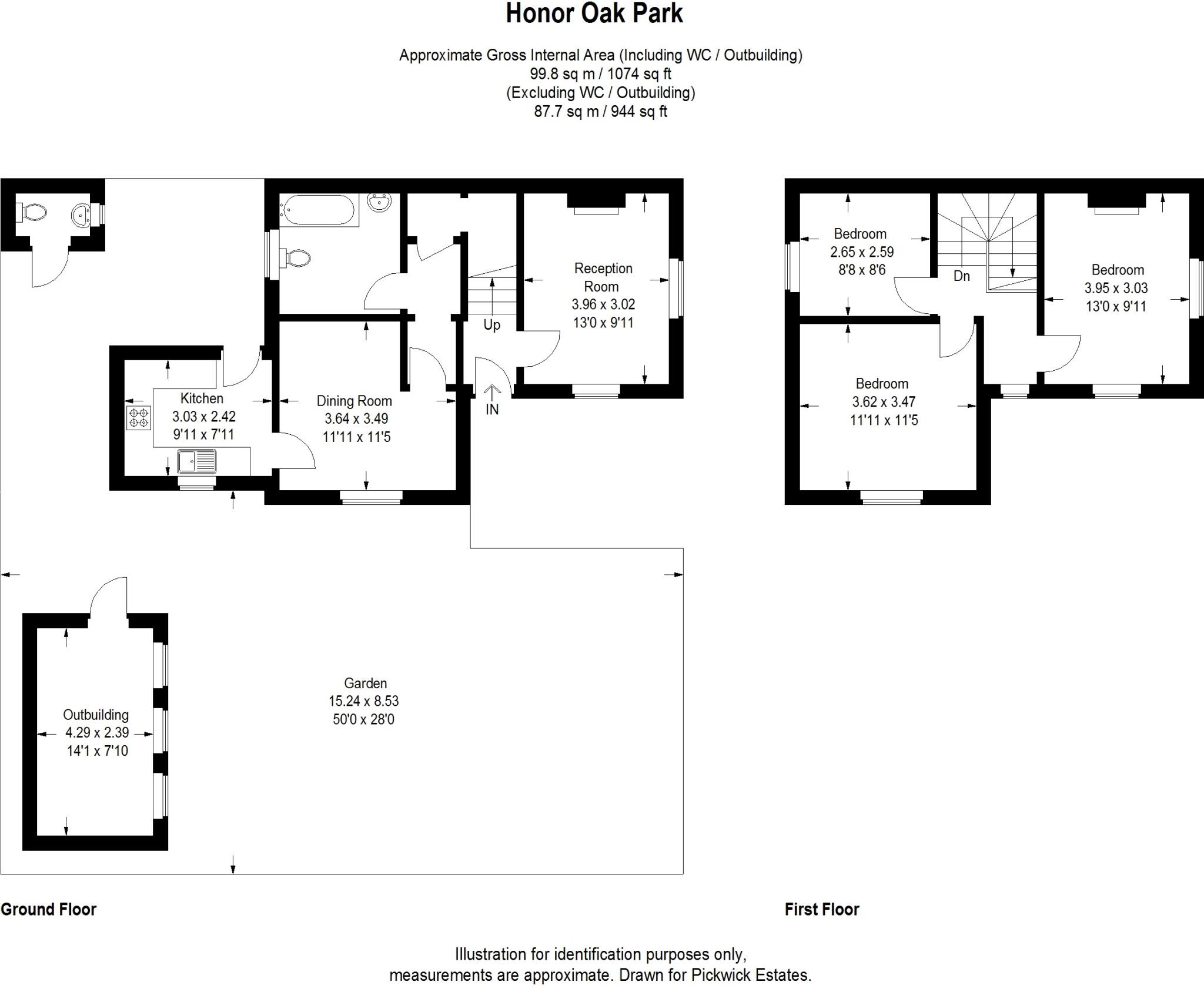 Honor Oak Park floorplan