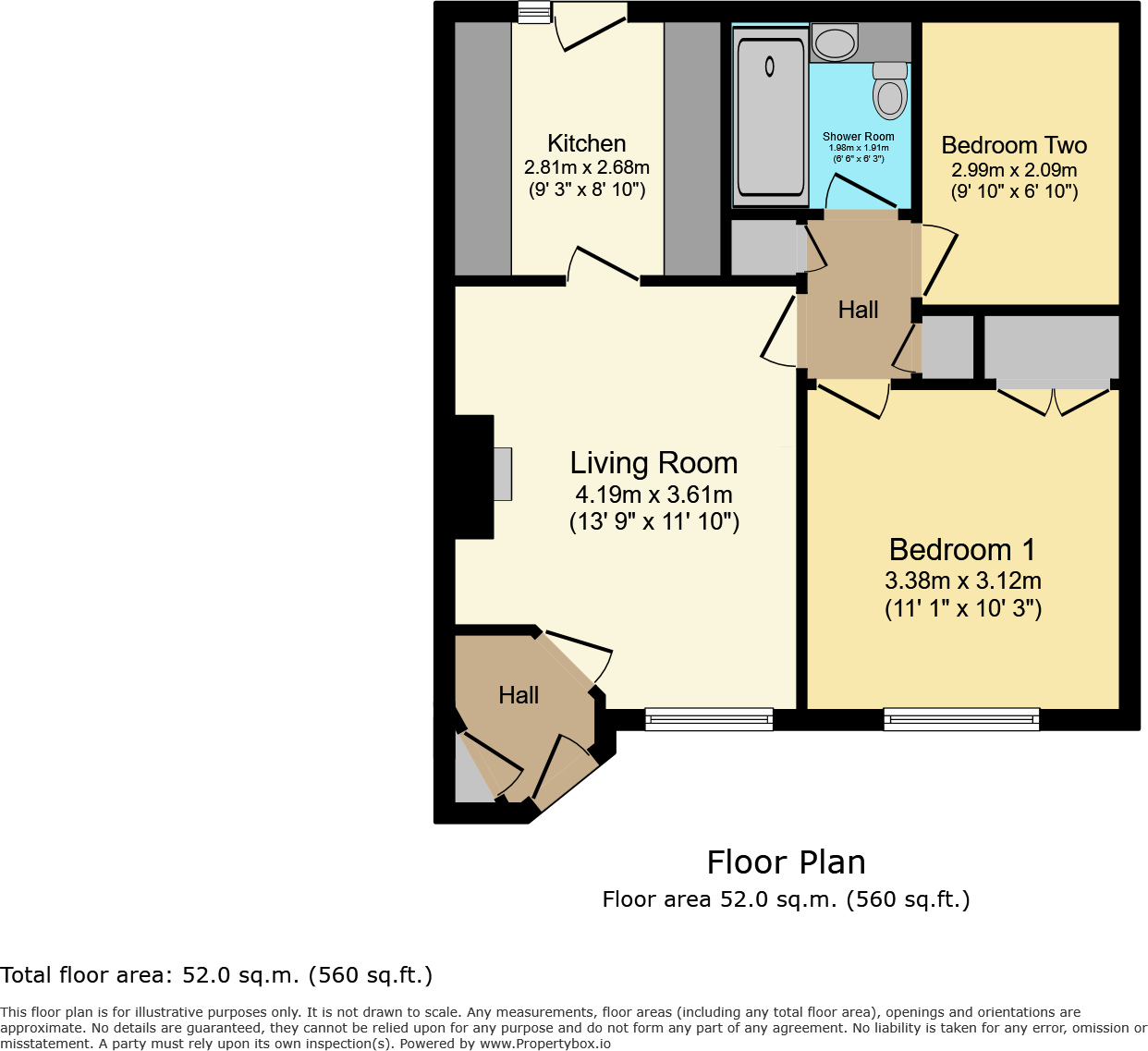 De Montfort Court, Anstey, Leicester, Leicestershire floorplan