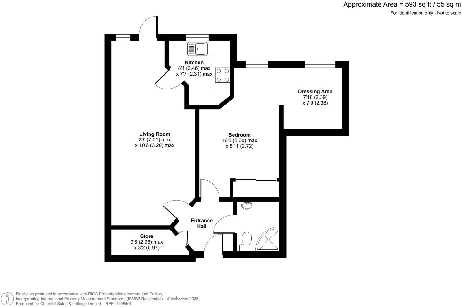 Neville Lodge, Peacehaven floorplan