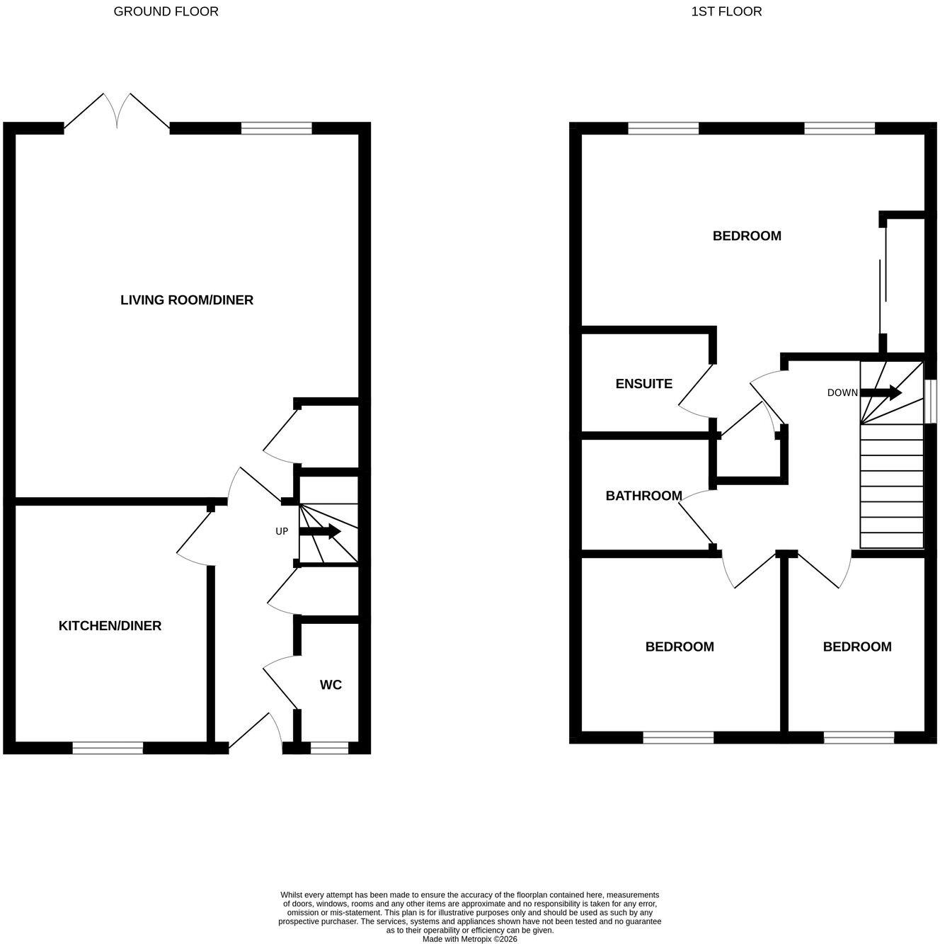 Goshawk Rise, Wymondham, NR18 floorplan