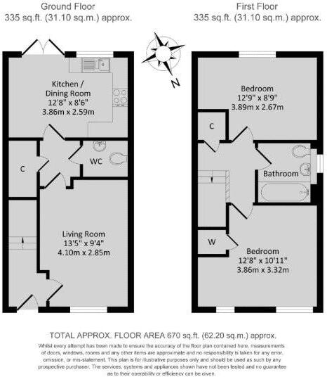 Jenkinson Road, Banbury - NO ONWARD CHAIN floorplan